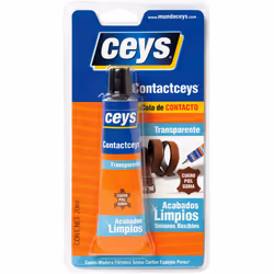 Ceys contactceys trans blister 70ml. Colle contact à base de néoprène, très polyvalente et à usage général pour joindre une m ...