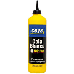 Colle à Bois Blanche Fast White Cola Bouteille 750g - Ceys