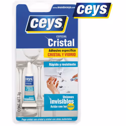 Ceys especial cristal 3g. Adhésifs spéciaux pour joints sur des matériaux spécifiques. . . Indice de Protection IP : IP20 Cer ...