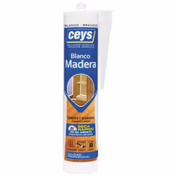 Chariot De Scellant En Bois Blanc Ceys 9uds. Scellants Acryliques Spéciaux Pour Sceller Les Joints Intérieurs Entre Le Bois E ...
