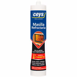 Chariot De Mastic Réfractaire Ceys 506301. Scelle Et Repare Les Joints En Mouvement, Resiste Jusqu'a 1500 °C Et Au Feu Direct ...