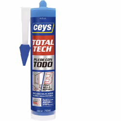Cartouche ceys total tech bleu 290ml. Adhésifs à base de polymère. Ils collent, scellent et réparent toutes sortes de matéria ...