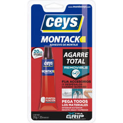 Ceys - Adhésif Montack amovible, tube de 20 g 507400