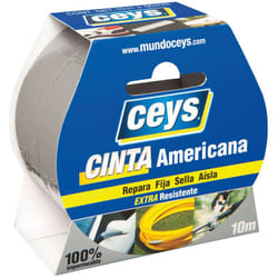 Ceys - Rouleau Argent Ruban Americain 10m x 50mm 507602