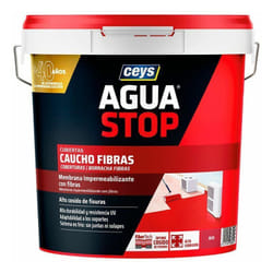 Caoutchouc Imperméabilisant avec Fibres Ceys Aguastop Rouge Format Industriel 20kg 903305