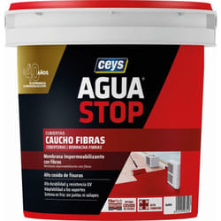 Ceys - Aguastop Mastic en caoutchouc imperméable avec fibres, blanc, 1 kg 903312