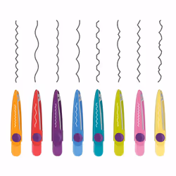 Milan 14930908 ciseaux à bouts ronds Ciseaux pour loisirs créatifs Découpe de forme Multicolore