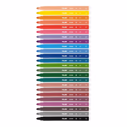 Milan 24 MAXI Beige, Noir, Bleu, Marron, Vert, Gris, Marine, Orange, Pastel, Pêche, Rose, Violet, Rouge, Rose, Couleur vanillée, Violet, Jaune 1 pièce(s)