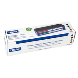 Milan 165894 marqueur 4 pièce(s) Noir, Bleu, Vert, Rouge