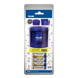 Milan BWM10149 taille-crayons Taille crayon électrique Bleu