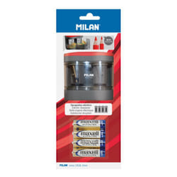 Milan BWM10278 Taille crayon électrique Gris, Rouge