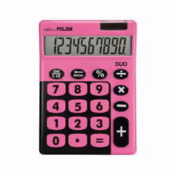 Milan Duo calculatrice Bureau Calculatrice basique Rose