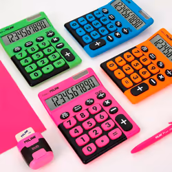 Milan Duo calculatrice Bureau Calculatrice basique Bleu - Vue supplémentaire 4
