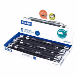 Milan 535206, Noir, Plastique, Gris, B, Réglable, 5,2 mm