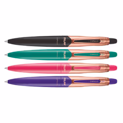 Milan 1765809120 Bleu Stylo à bille rétractable avec clip 20 pièce(s)