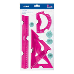 Milan Flex & Resistant Acid set de règles 4 pièce(s)