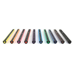 Milan ERGO Noir, Bleu, Marron, Vert, Bleu clair, Orange, Rose, Violet, Rouge, Jaune 10 pièce(s)