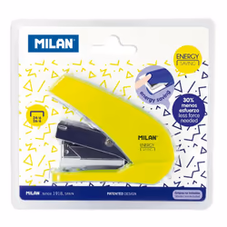 Milan 191071Y agrafeuse Agrafes classiques Métallique, Jaune