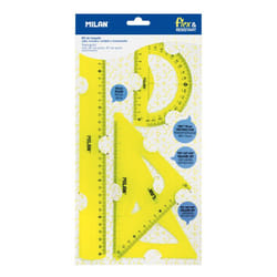 Milan Flex & Resistant Acid set de règles 4 pièce(s)