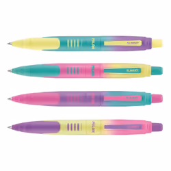 Milan 176568920SN stylo à bille Bleu Stylo à bille rétractable avec clip 20 pièce(s)