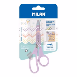 Ciseaux scolaire Basic Milan couleur pastel lilas