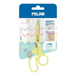 Ciseaux scolaire Basic Milan couleur pastel vanille