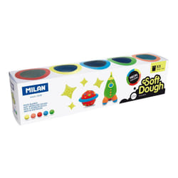 Milan 913505N composant pour poterie et modelage Pâte à modeler 890 g Multicolore 5 pièce(s)