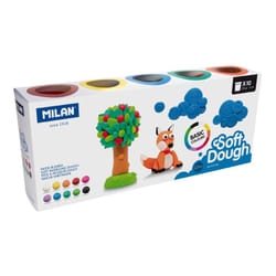 Milan 913510B composant pour poterie et modelage Pâte à modeler 850 g Multicolore 10 pièce(s)