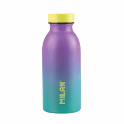 Milan Bouteille Thermique Sunset Lila Turquoise Acier inoxydable 354 ml
