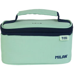 Petit Sac Alimentaire Isotherme Avec 1 Contenant (1,5l) Série 1918, Vert Milan