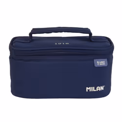 Sac isotherme porte-repas - MILAN - 1918 - Bleu marine - 15 litres - Rectangulaire