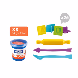 Milan 913308LL composant pour poterie et modelage Complete kit Multicolore 37 pièce(s)