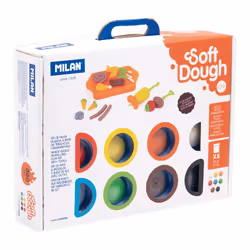 Milan 913308BBQ composant pour poterie et modelage Pâte à modeler Noir, Bleu, Marron, Vert, Orange, Rouge, Blanc, Jaune 1 pièce(s)
