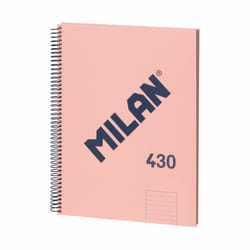 Milan 1918 bloc-notes A4 80 feuilles Rose