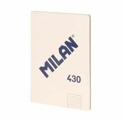 Milan 1918 bloc-notes A4 48 feuilles Beige