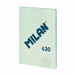 Milan 1918, Monochromatique, Vert clair, A4, 48 feuilles, 95 g/m², Papier quadrillé