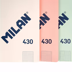 Milan 1918 bloc-notes A4 48 feuilles Vert clair