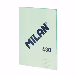 Milan 1918, Monochromatique, Vert clair, A4, 48 feuilles, 95 g/m², Papier ligné