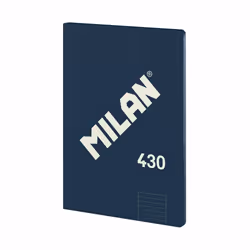 Milan 1918, Monochromatique, Bleu, A4, 48 feuilles, 95 g/m², Papier ligné