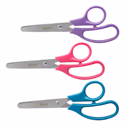 Milan Basic Ciseaux d'office Découpe droite Couleurs assorties