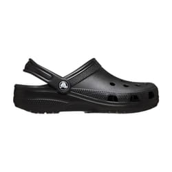 Crocs Sabots Classiques Noir pour Homme - Chaussures de détails confortables en caoutchouc, Taille 48-49