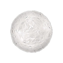 Assiette ronde diamantée
