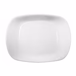 Plat rectangulaire Parma 18 x 21 cm.-Dimensions : 18 x 21 cm.-Entretien au lave-vaisselle.-Entretien au micro-ondes.-Verre d' ...
