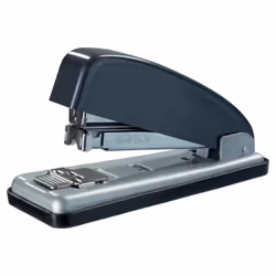 Petrus 44795, 30 feuilles, Gris foncé, Argent, Agrafes classiques, 22/6, 24/6, 26/6, Métal, 80 g/m²