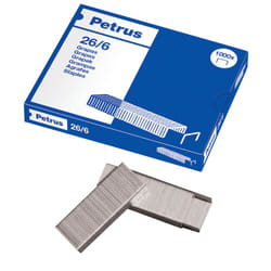 Petrus 55711 agrafe Pack d'agrafes 1000 agrafes