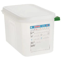 Boîte alimentaire 4,3 L GN 1/4 - Lot de 4 - Araven