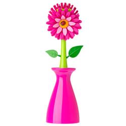 Vigar 8411782802072 brosse de nettoyage Plastique Vert, Rose