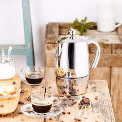 BRA A170434 Cafetière à moka 0,3 L Acier inoxydable