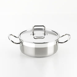 BRA Profesional A340352 plat de cuisson 1,75 L Rond Acier inoxydable Plat à cuisson