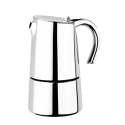 BRA Bella A170501 machine à café manuelle Cafetière à moka Acier inoxydable